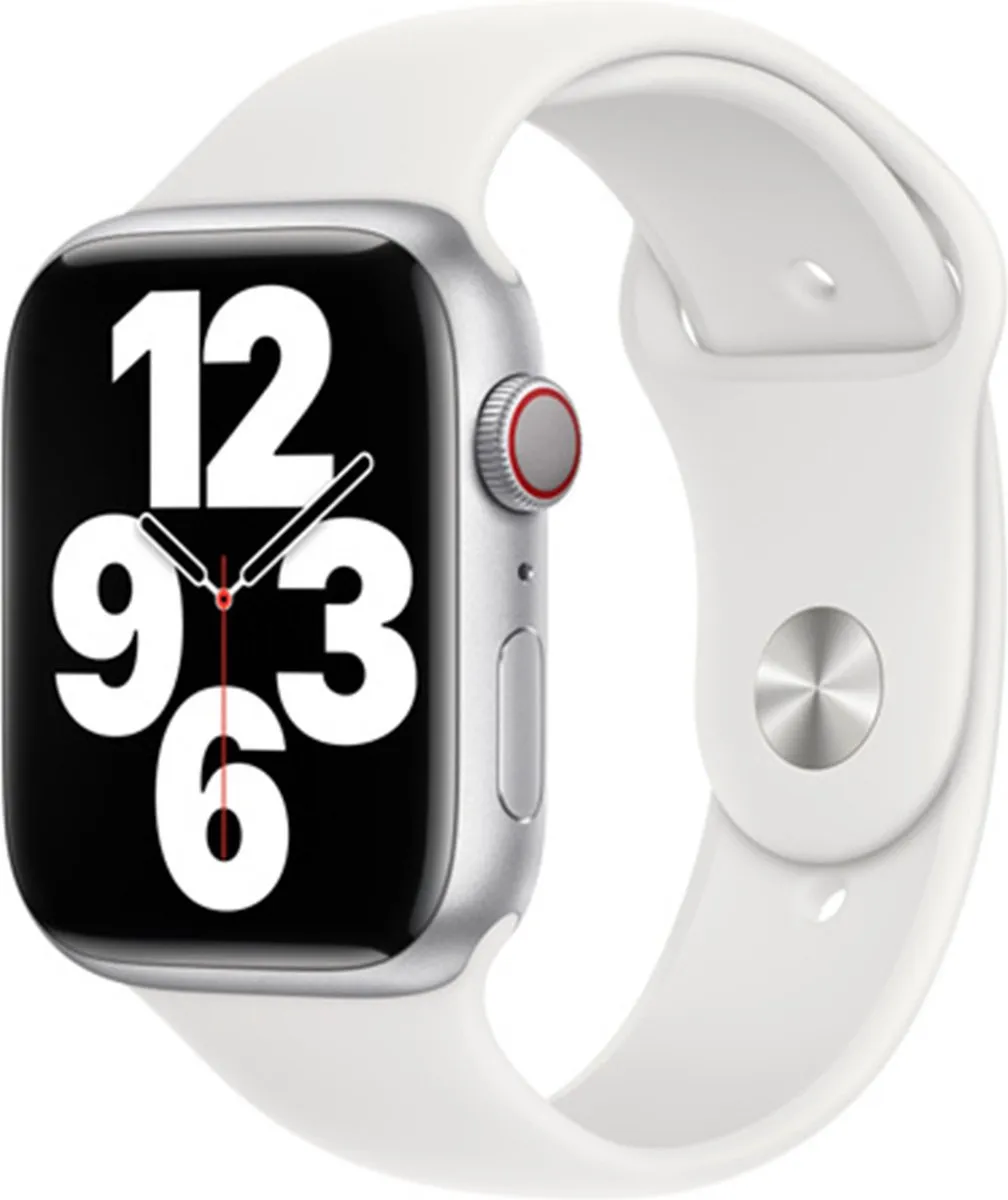 Apple Watch Sportband Wit - One Size - afbeelding 6 van 6
