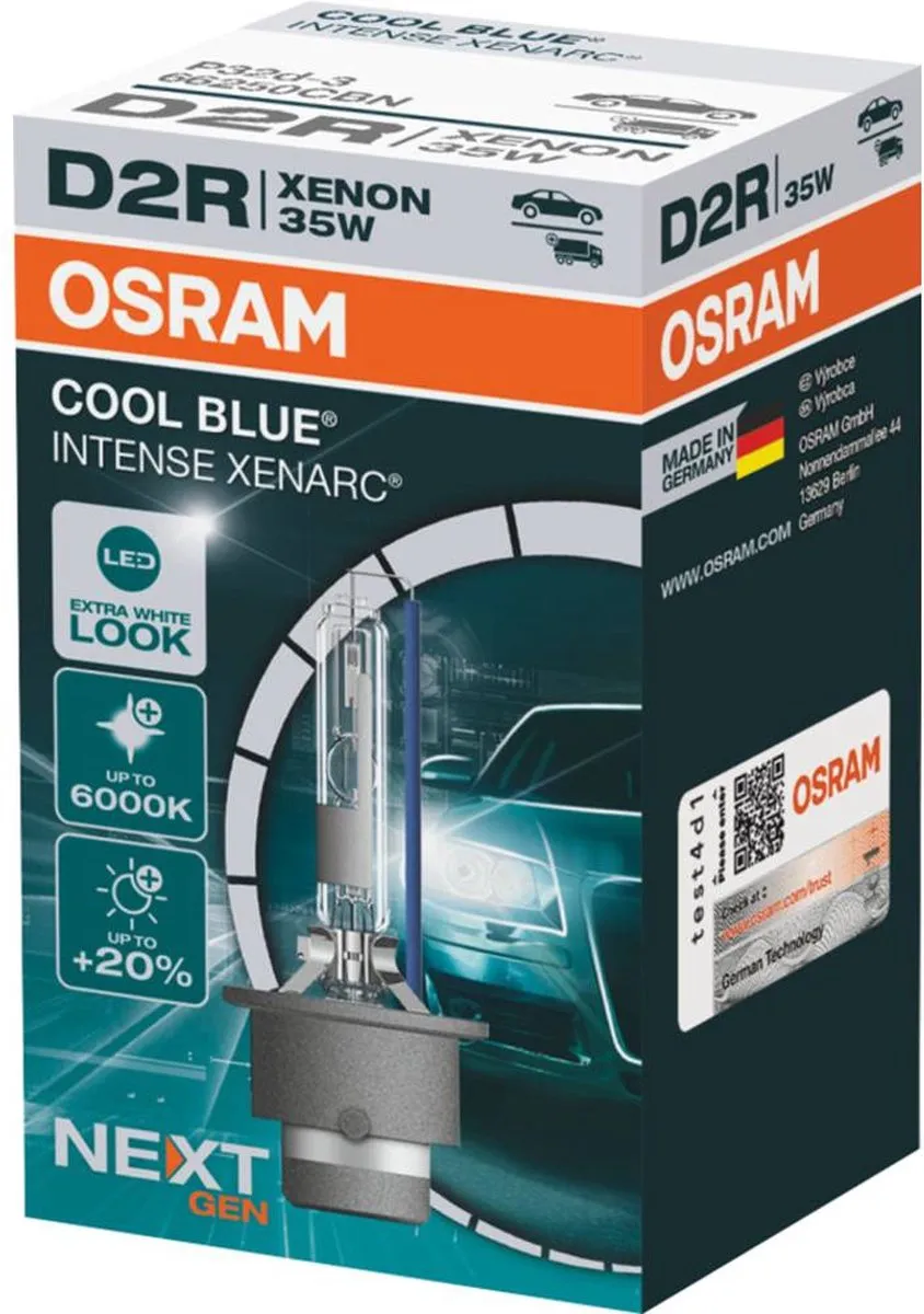 Osram Xenarc Cool Blue D2R Xenonlamp 35W