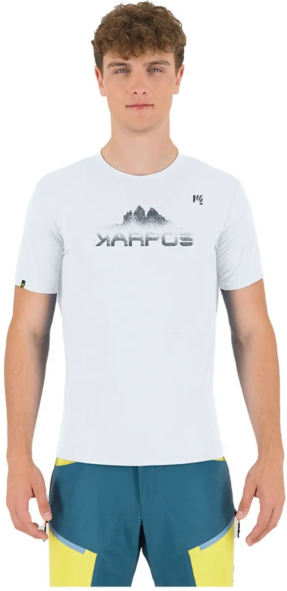 Karpos Loma Evo Print T-shirt Met Korte Mouwen Wit 2XL Man