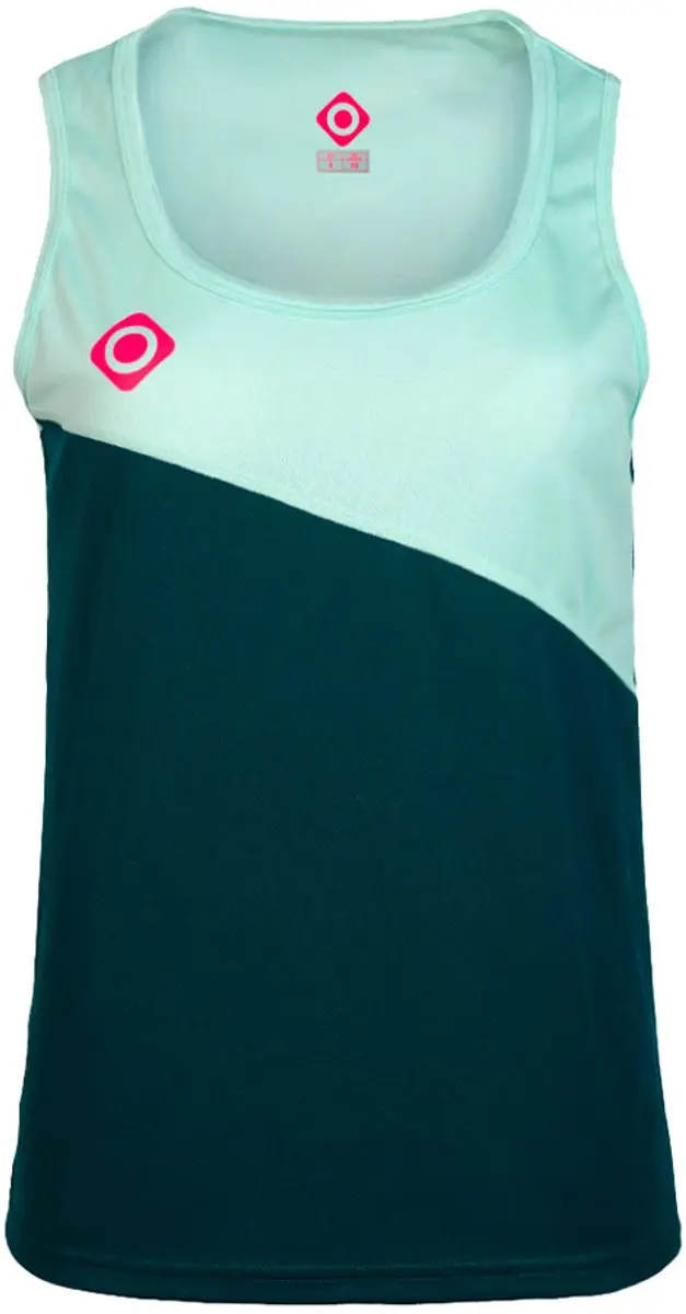Izas Saldon V2 Mouwloos T-shirt Groen XS Vrouw