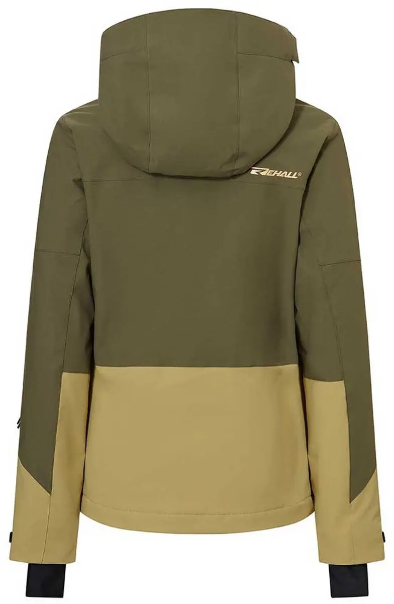 Rehall Helga-R Skijack Meisjes - Olive - 152 - afbeelding 2 van 6