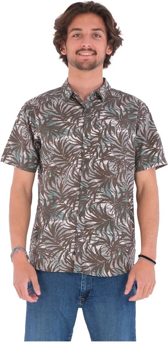 HURLEY Org Wedge T-shirt Met Korte Mouwen Heren
