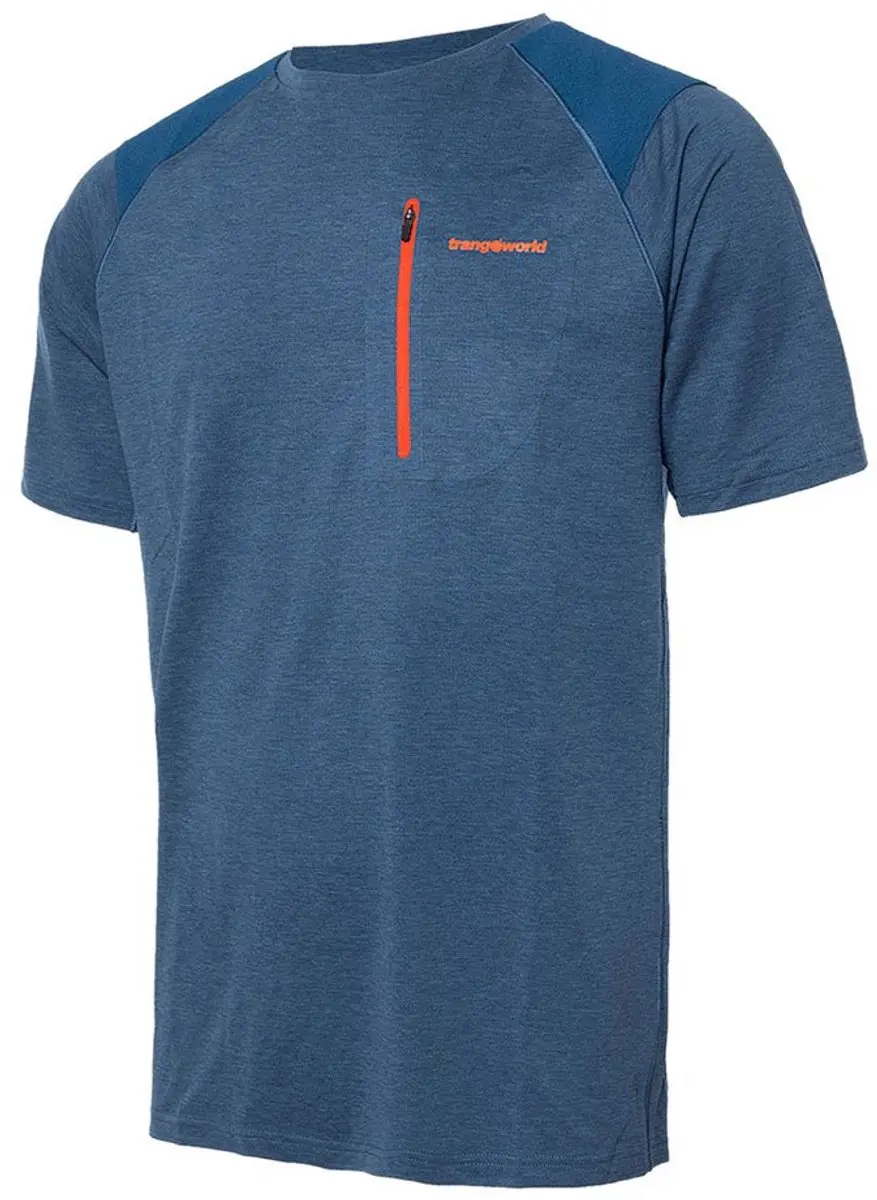 Trangoworld Trx2 Pro T-shirt Met Korte Mouwen Blauw L Man