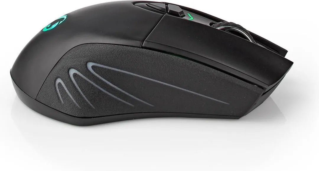 Nedis GMWS200BK Gaming Muis - Zwart - 7 Knoppen - RGB