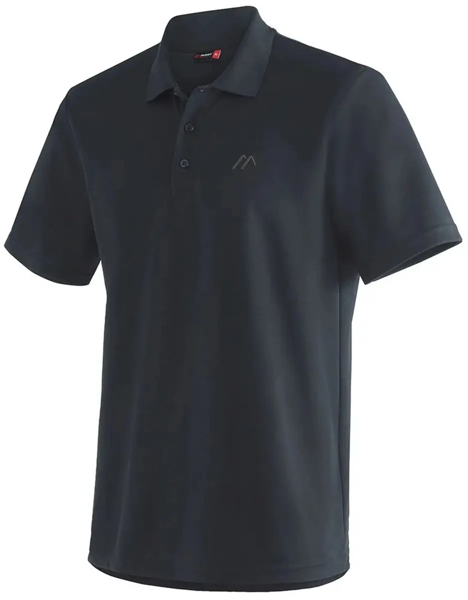 Maier Sports Ulrich Poloshirt Heren - Zwart - S - afbeelding 3 van 6