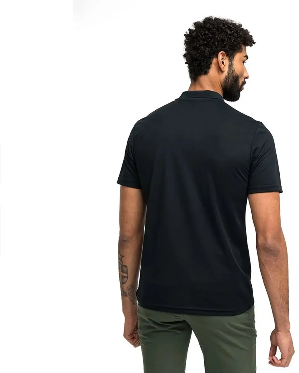 Maier Sports Ulrich Poloshirt Heren - Zwart - S - afbeelding 2 van 6