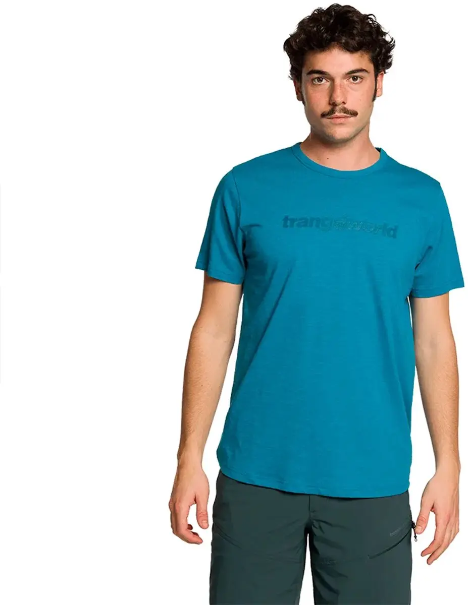 Trangoworld Duero Df T-shirt Met Korte Mouwen Blauw M Man