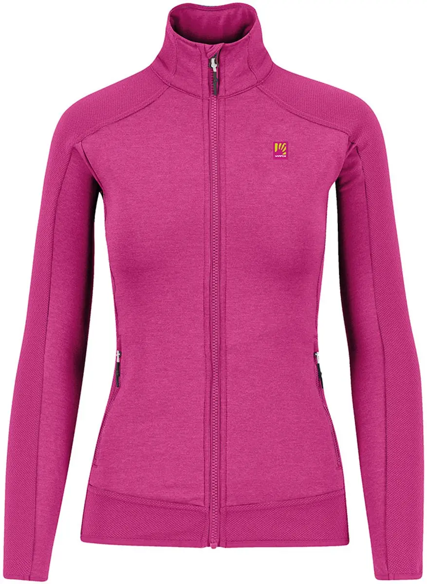 Karpos Odle Fleece Met Volledige Rits Roze M Vrouw