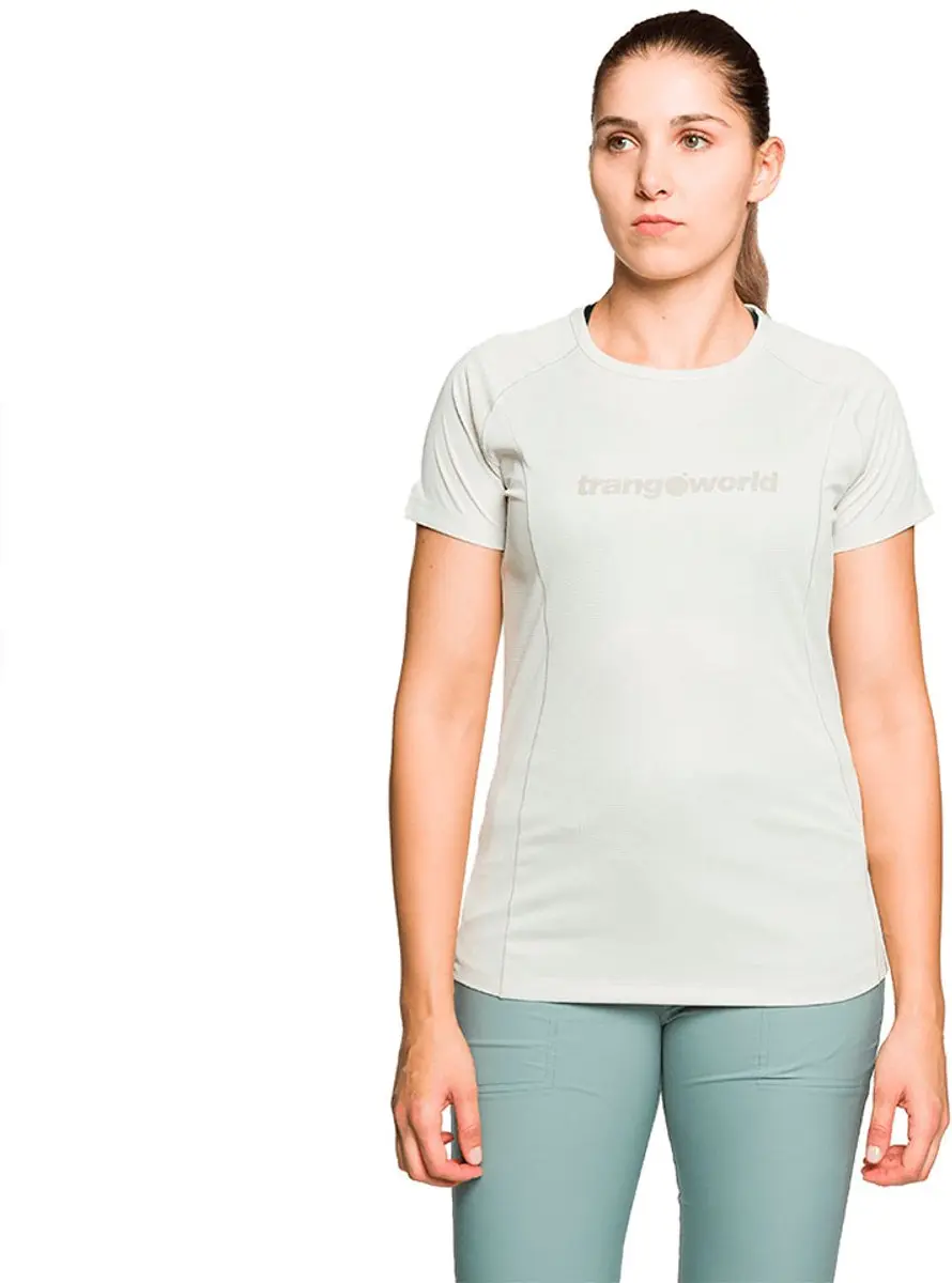 Trangoworld Demba T-shirt Met Korte Mouwen Grijs S Vrouw