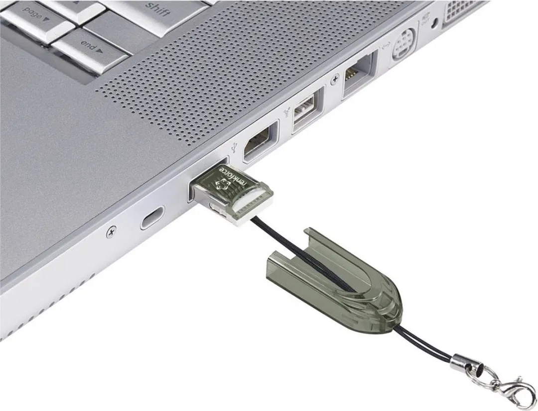 Renkforce CR14e Mini Externe Geheugenkaartlezer USB 2.0 - Zwart