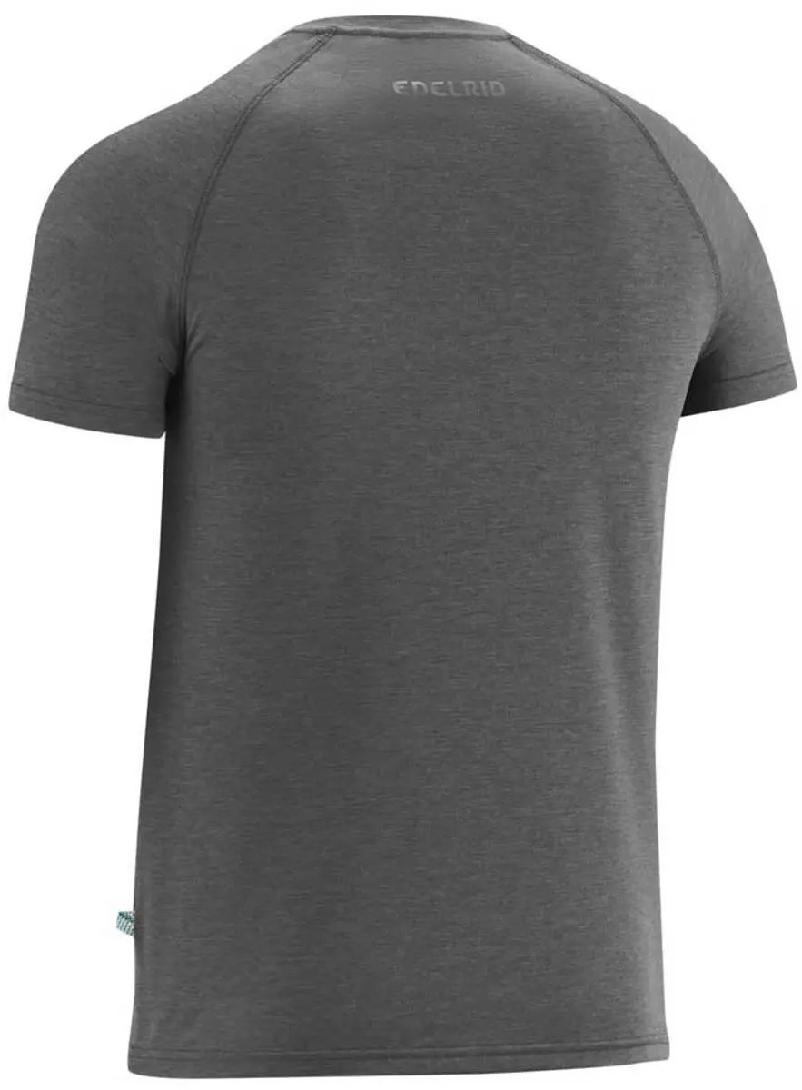 Edelrid Esperanza Heren T-shirt - Steel - M - afbeelding 2 van 6