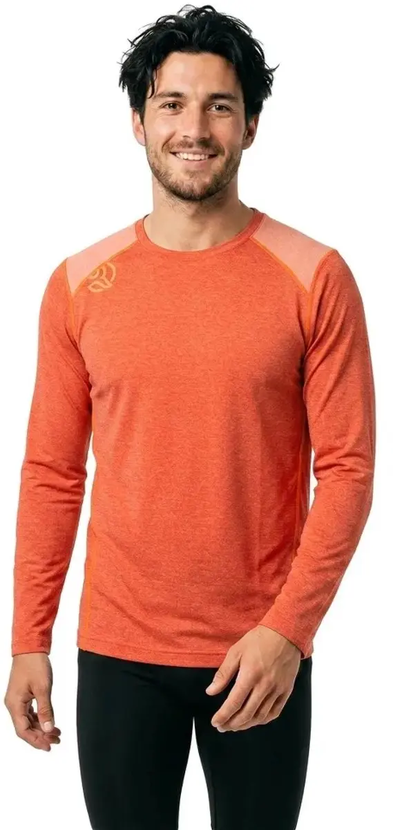 Ternua Sunnik T-shirt Met Lange Mouwen Oranje L Man