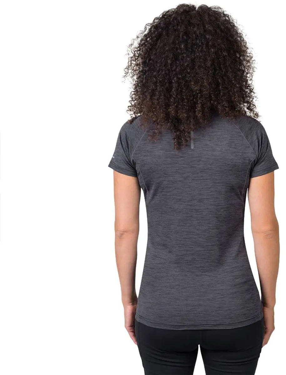Hannah Shelly II Dames T-Shirt Korte Mouwen - Anthracite Mel - afbeelding 2 van 6