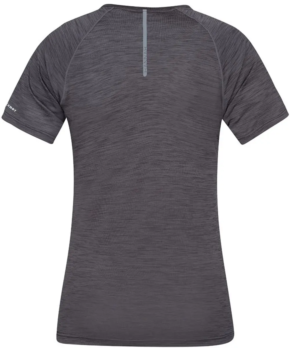 Hannah Shelly II Dames T-Shirt Korte Mouwen - Anthracite Mel - afbeelding 5 van 6