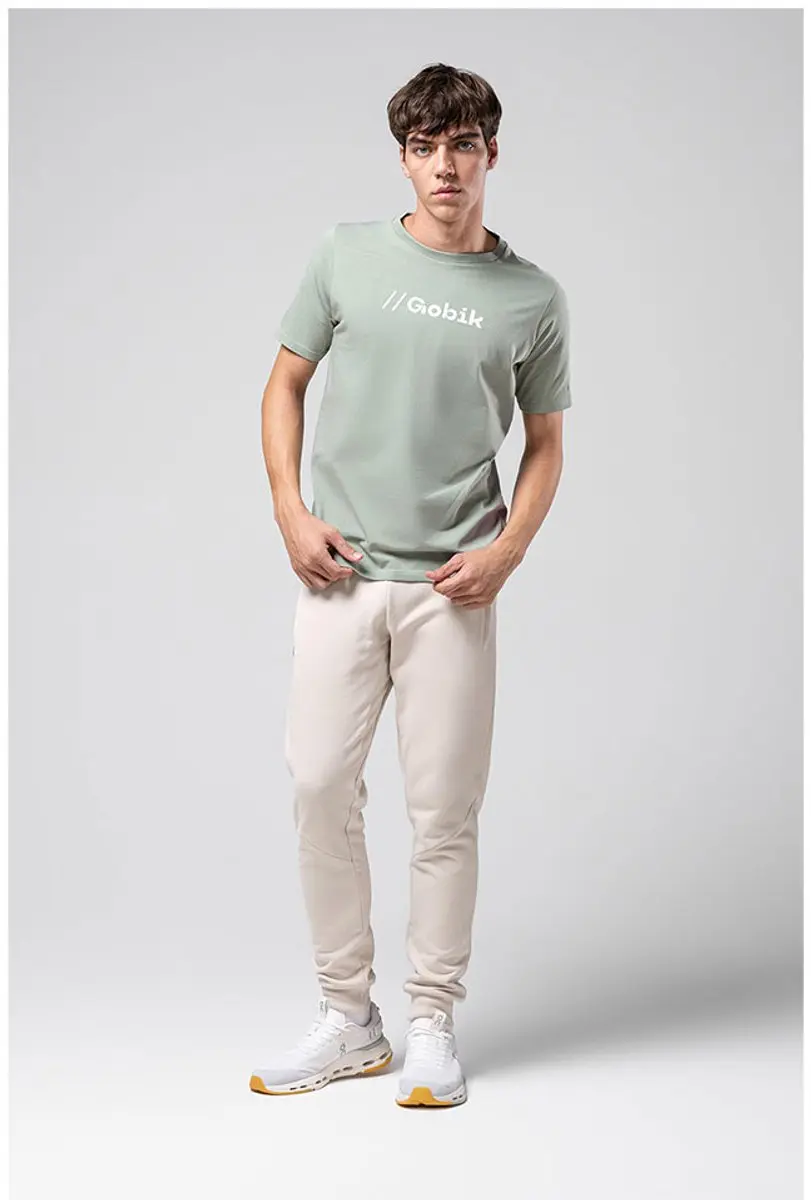 Gobik T-shirt Met Korte Mouwen Groen L Man