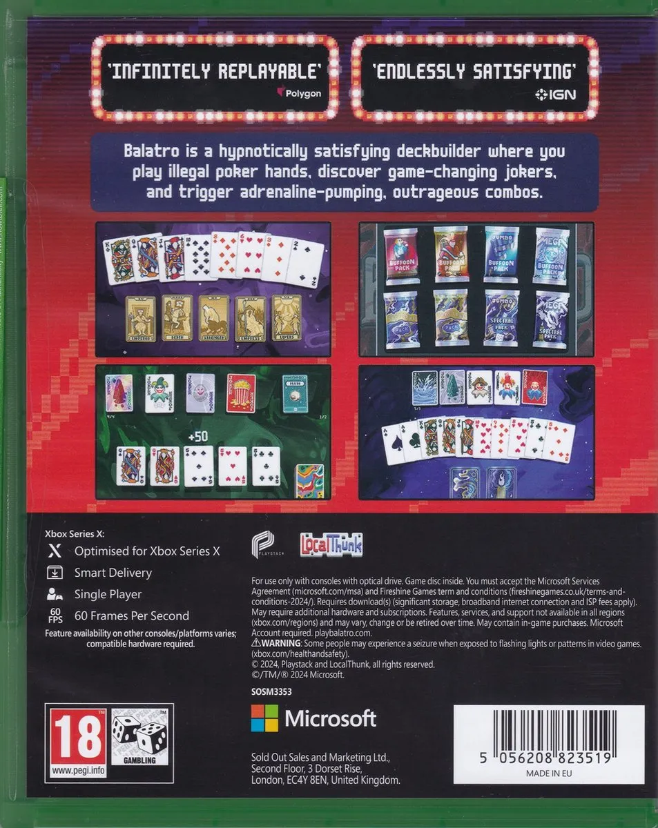 Balatro - Special Edition (Xbox Series One/Xbox Series X)