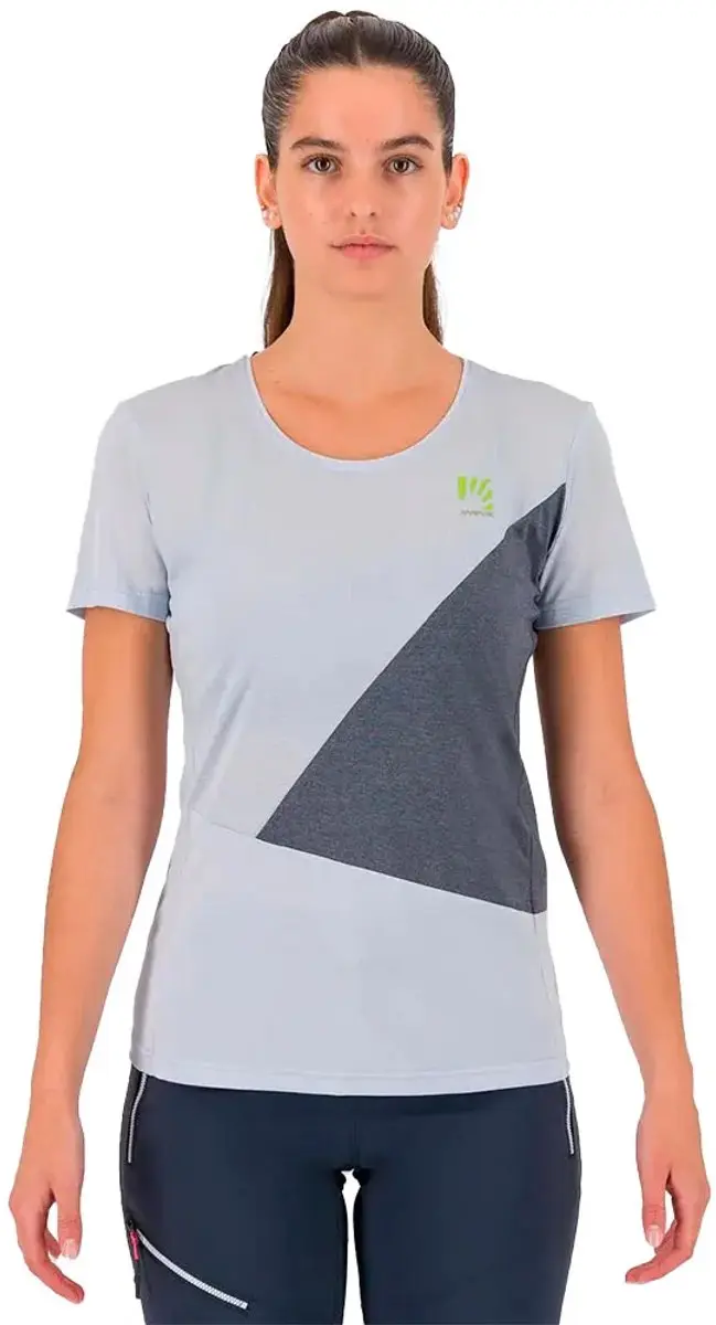 Karpos Nuvolau T-shirt Met Korte Mouwen Blauw S Vrouw