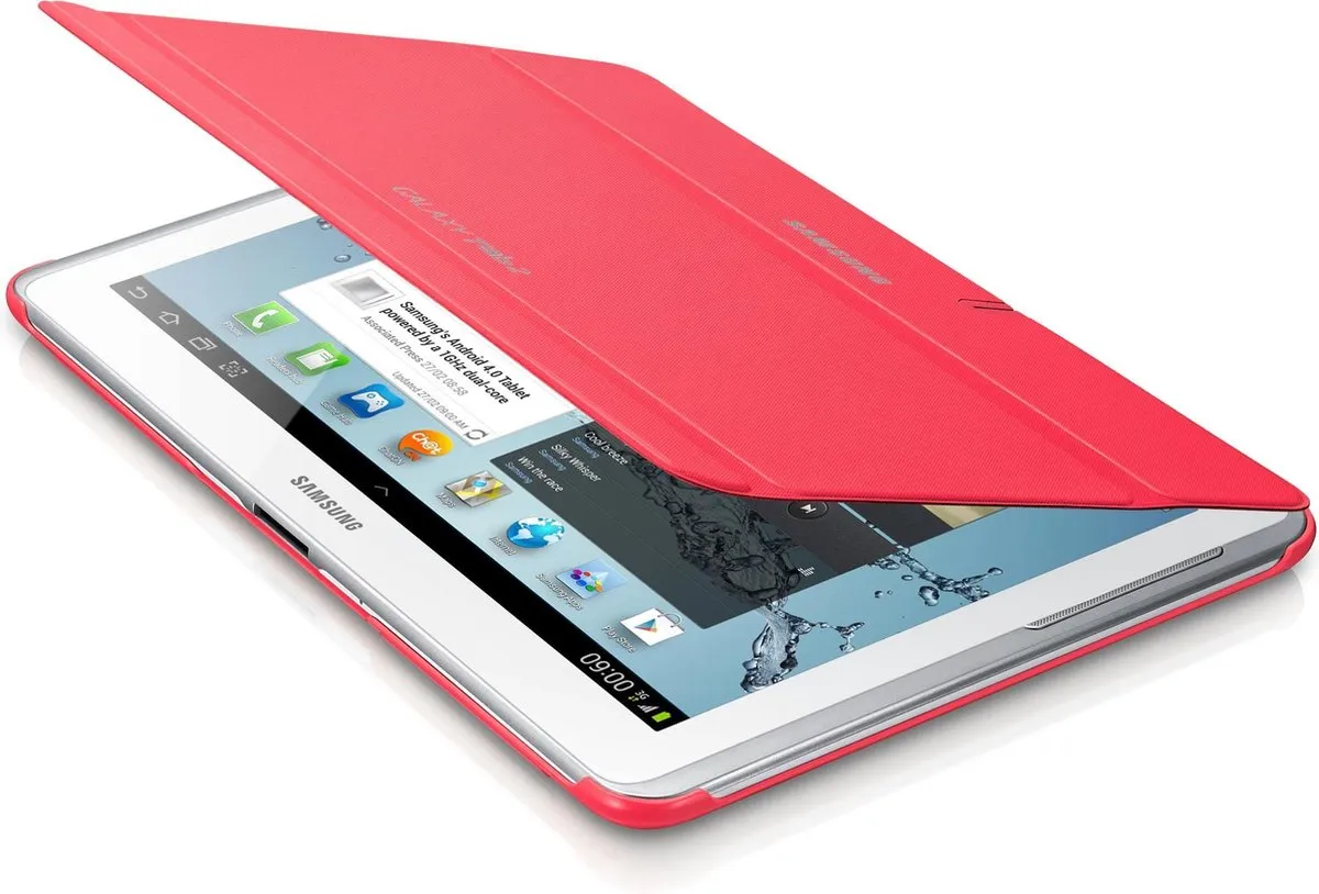 Samsung Galaxy Tab 2 10.1 Book Cover EFC-1H8SRECSTD - Roze