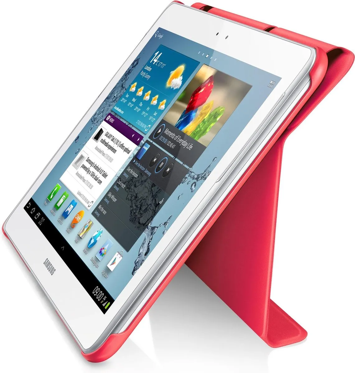 Samsung Galaxy Tab 2 10.1 Book Cover EFC-1H8SRECSTD - Roze