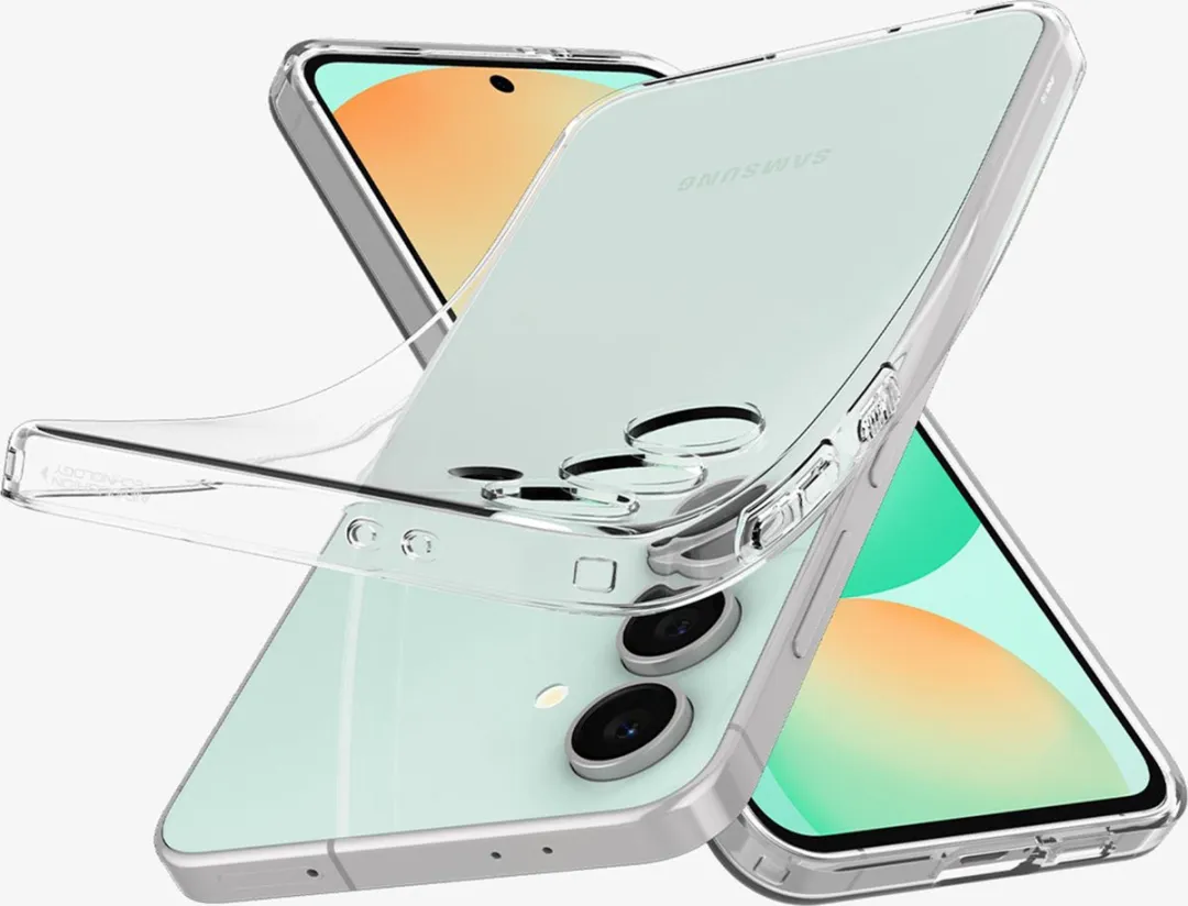 Spigen ACS08616 Liquid Crystal Backcover - Samsung Galaxy S24 FE - Transparant