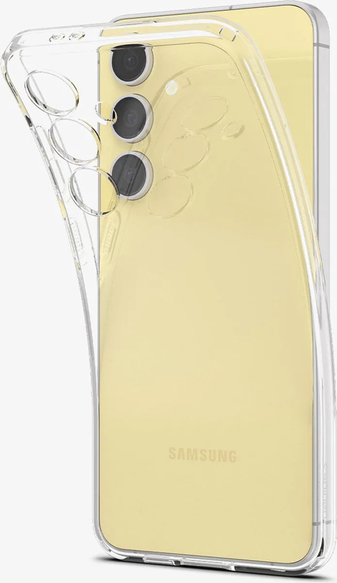 Spigen ACS08616 Liquid Crystal Backcover - Samsung Galaxy S24 FE - Transparant
