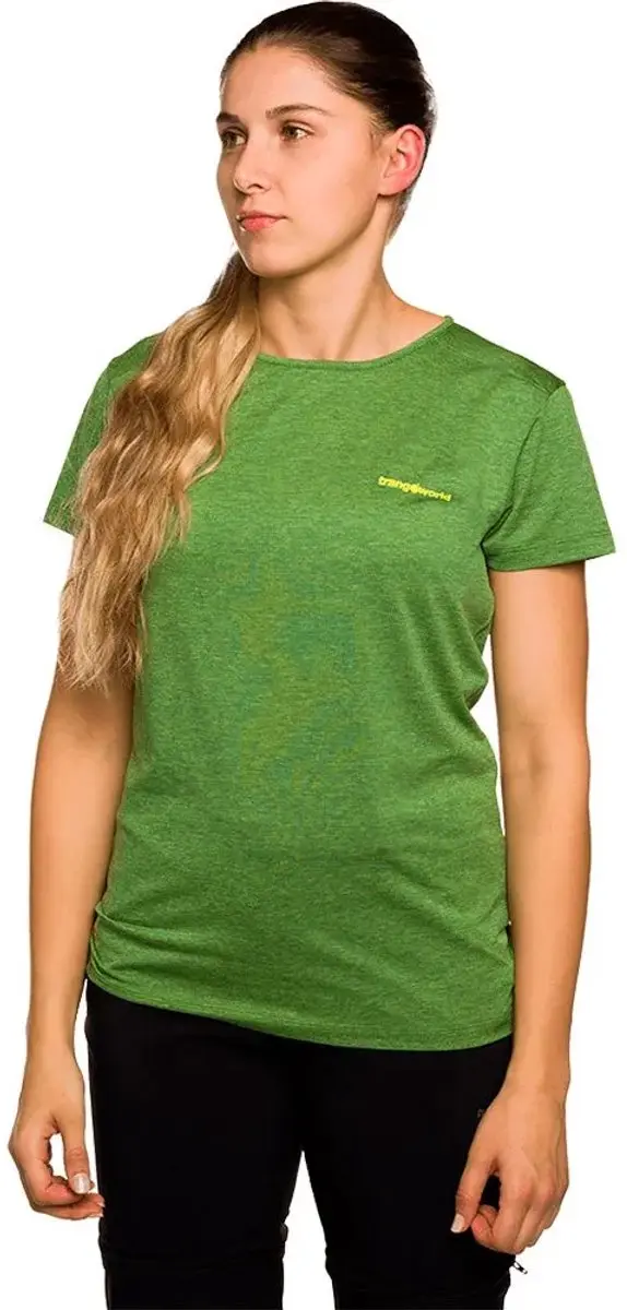 Trangoworld Rjavina T-shirt Met Korte Mouwen Geel S Vrouw