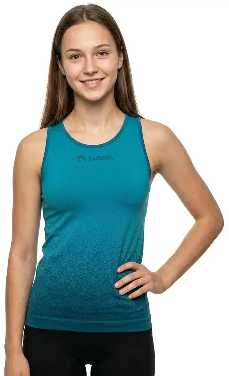 Lurbel Samba Mouwloos T-shirt Blauw S Vrouw