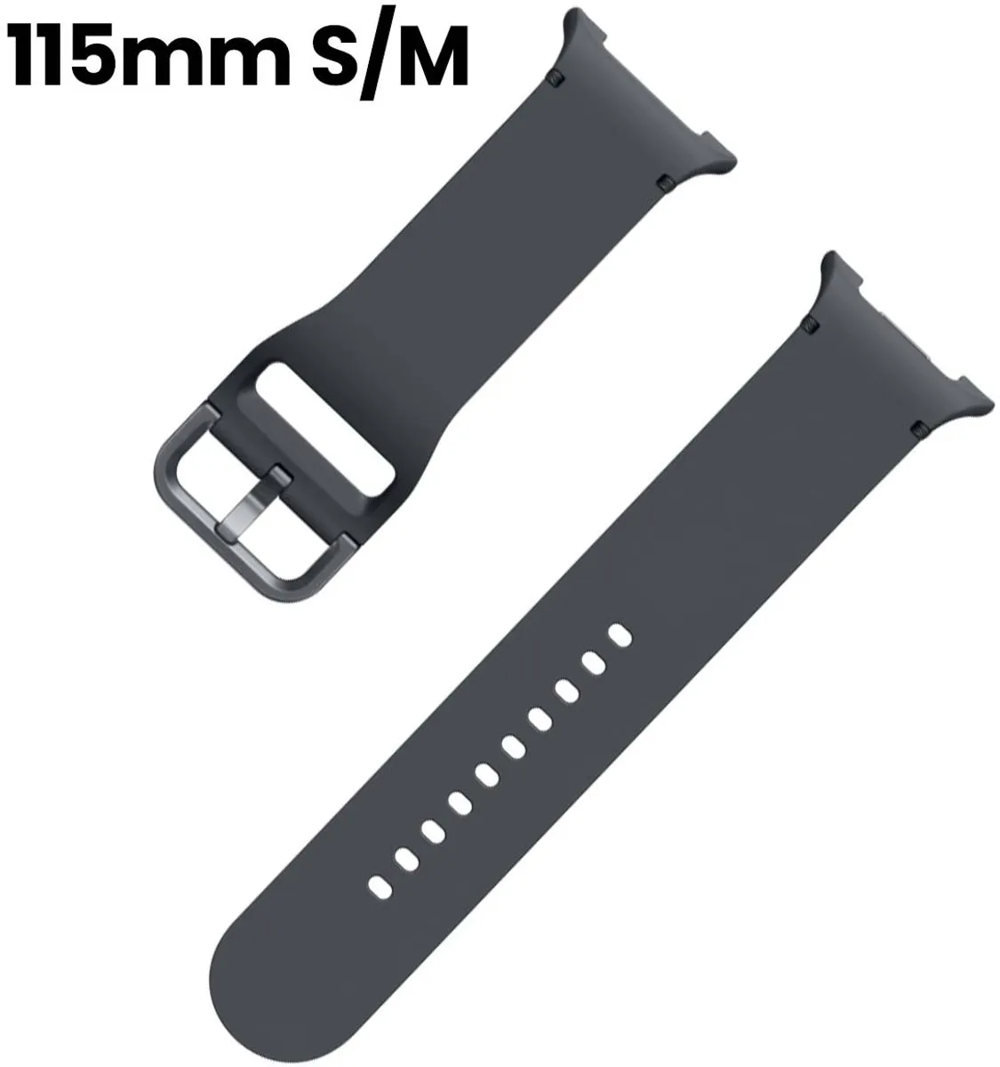 Samsung Galaxy Watch 8 Sportband Zwart - S/M