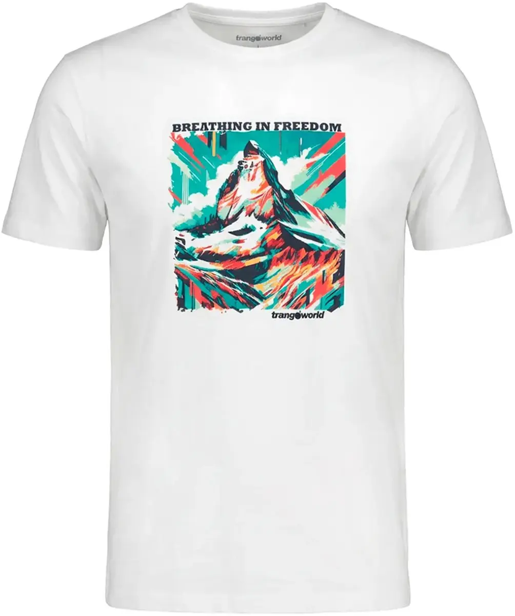 Trangoworld Warnick T-shirt Met Korte Mouwen Wit L Man
