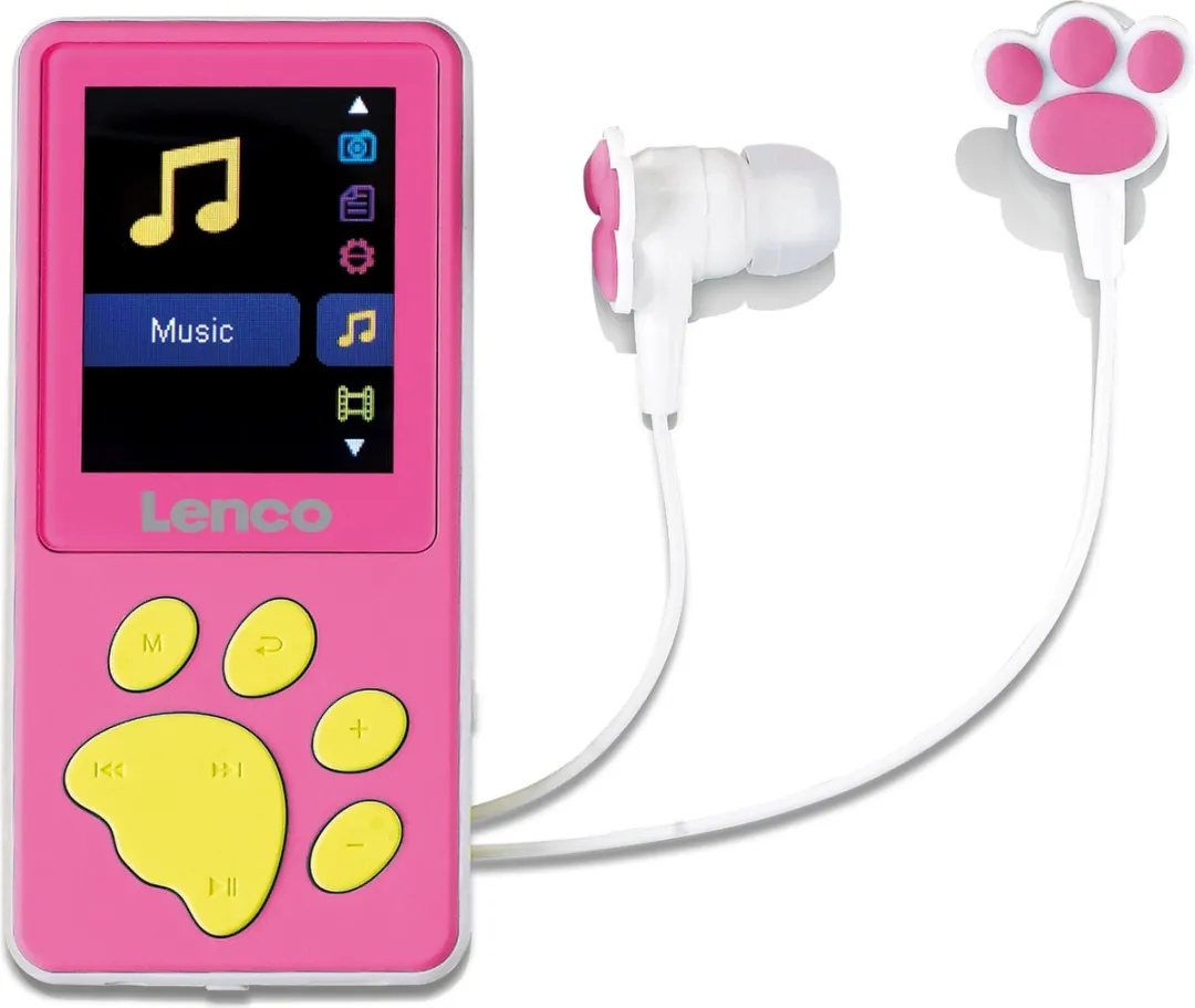 Lenco Xemio-560 MP3-speler 8GB - Roze