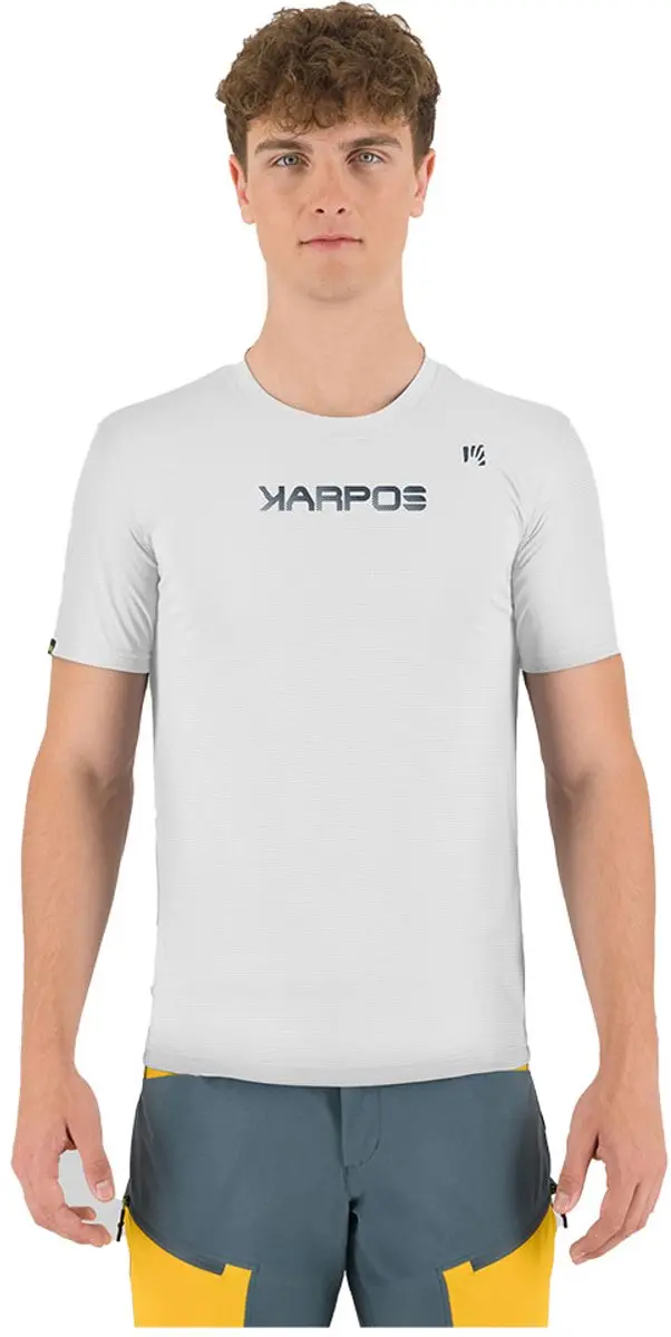 Karpos Loma Evo T-shirt Met Korte Mouwen Wit S Man