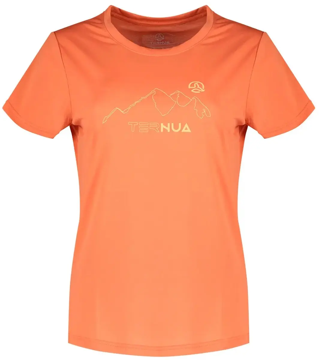 Ternua Framik T-shirt Met Korte Mouwen Oranje M Vrouw