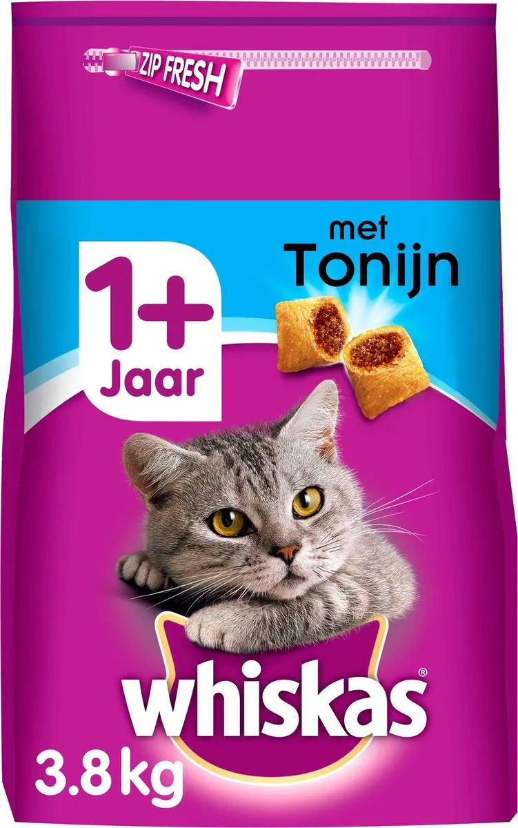Whiskas 1+ Adult Tonijn Kattenvoer Droog