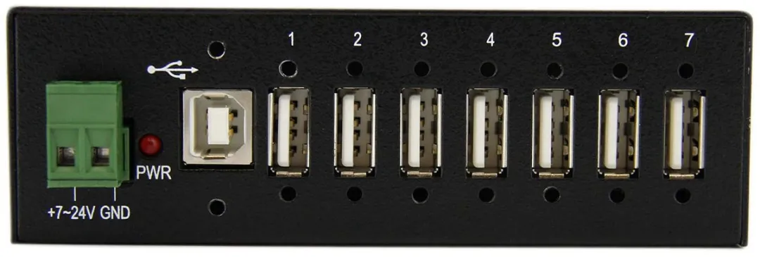 Startech ST7200USBM USB Hub - 7 Poorten - Zwart