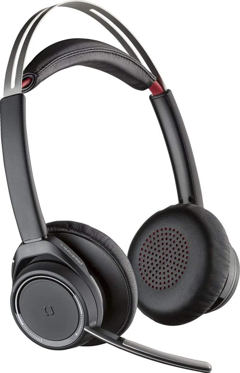 Poly Voyager Focus B825-M UC Headset - Zwart