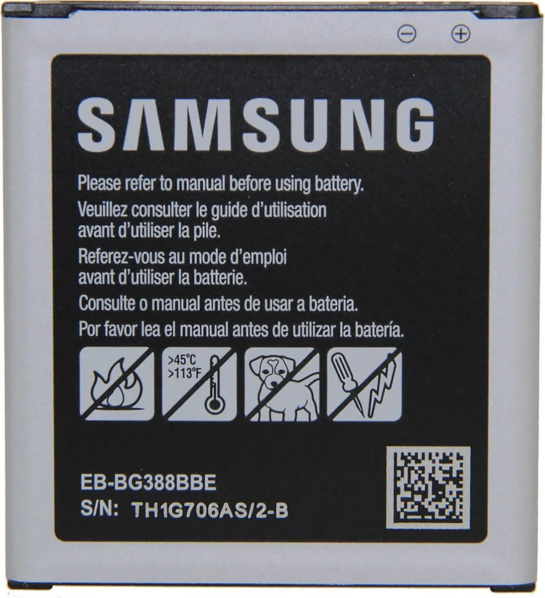Samsung Galaxy Xcover 3 Accu 2200mAh EB-BG388BBE - afbeelding 6 van 6