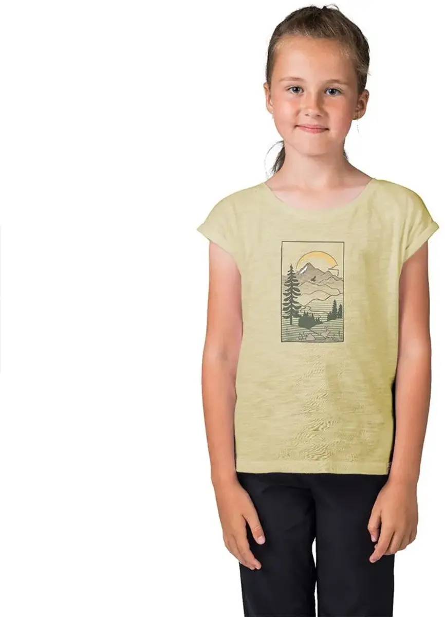 Hannah Kaia T-shirt Met Korte Mouwen Geel 10-11 Years Kinderen