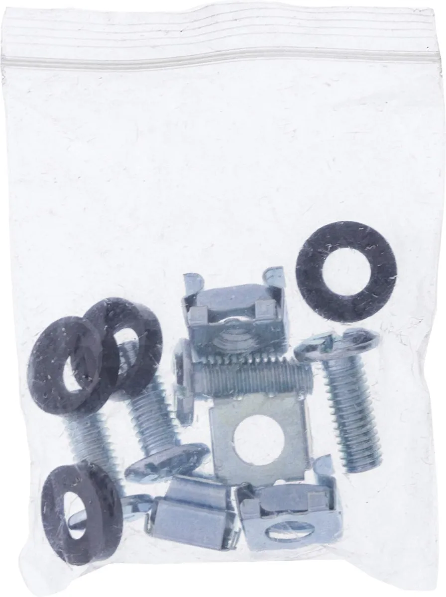 InLine 19114E 19 inch Plank 45cm - 50kg - 1U - Zwart