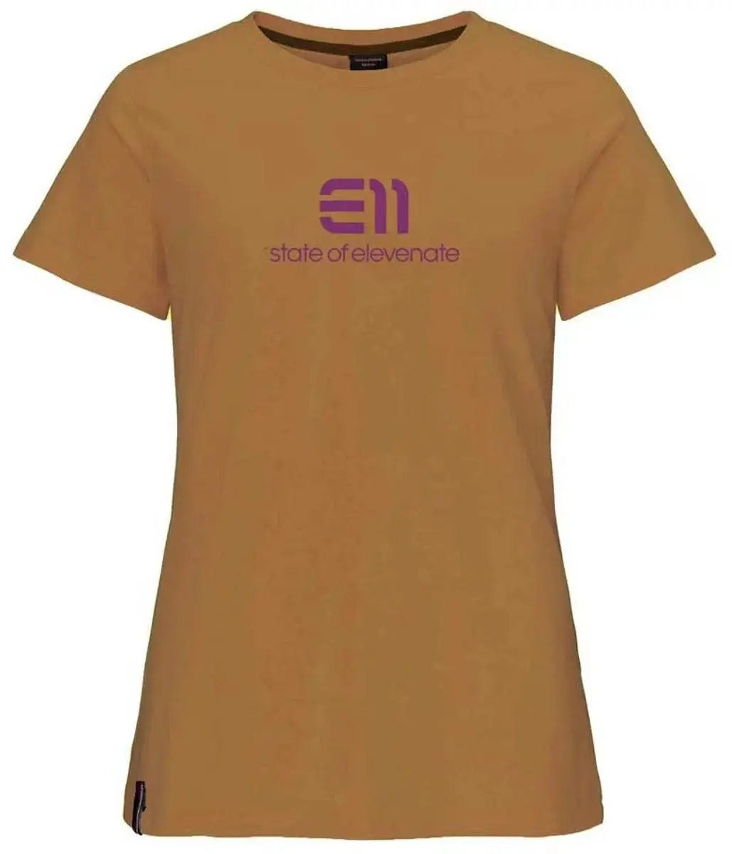 Elevenate Riders T-shirt Met Korte Mouwen Bruin S Vrouw
