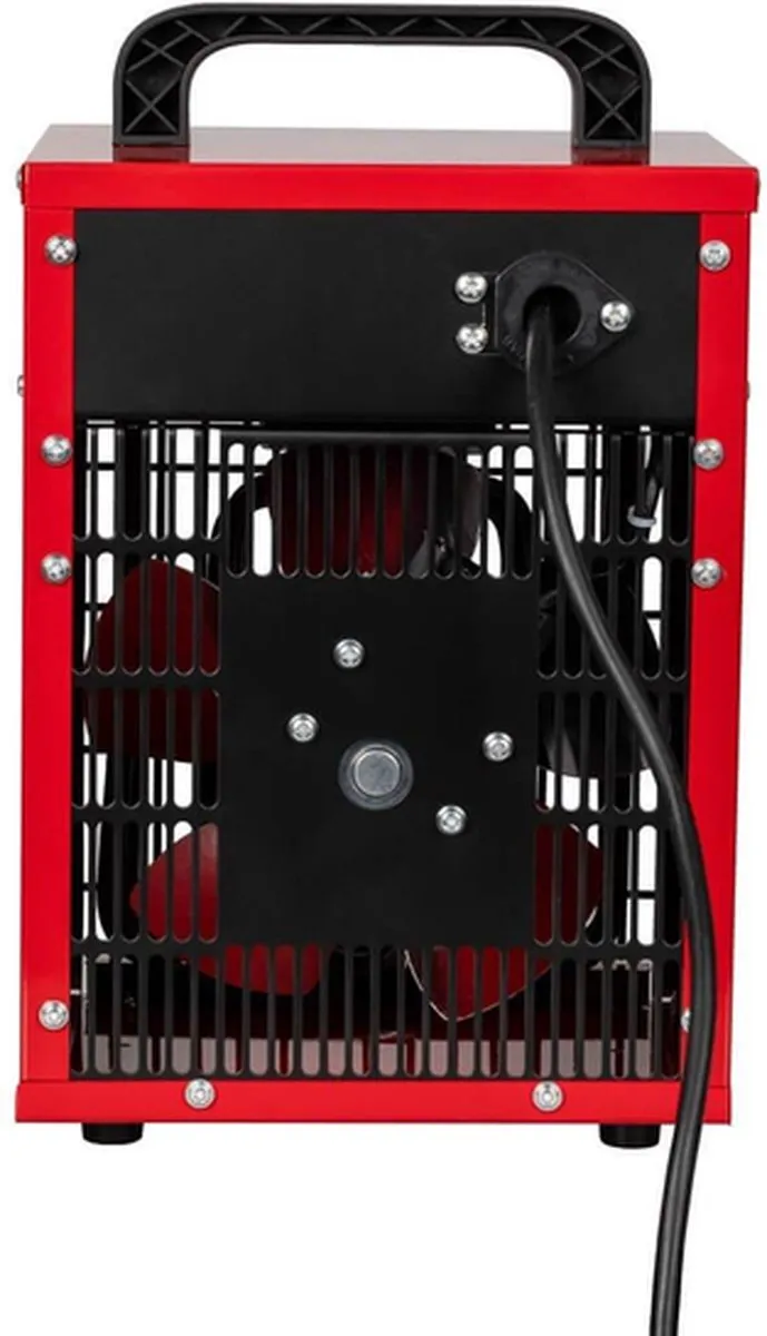 Eurom Fanheat 2000 Werkplaatskachel 2000W - Rood - afbeelding 6 van 6