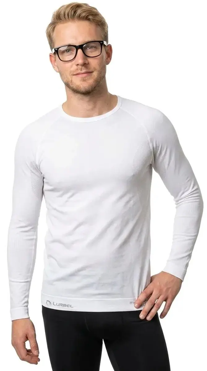 Lurbel Win Neutral T-shirt Met Lange Mouwen Wit S
