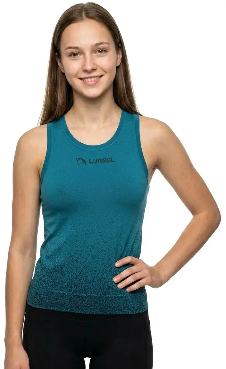 Lurbel Venus Mouwloos T-shirt Blauw L Vrouw
