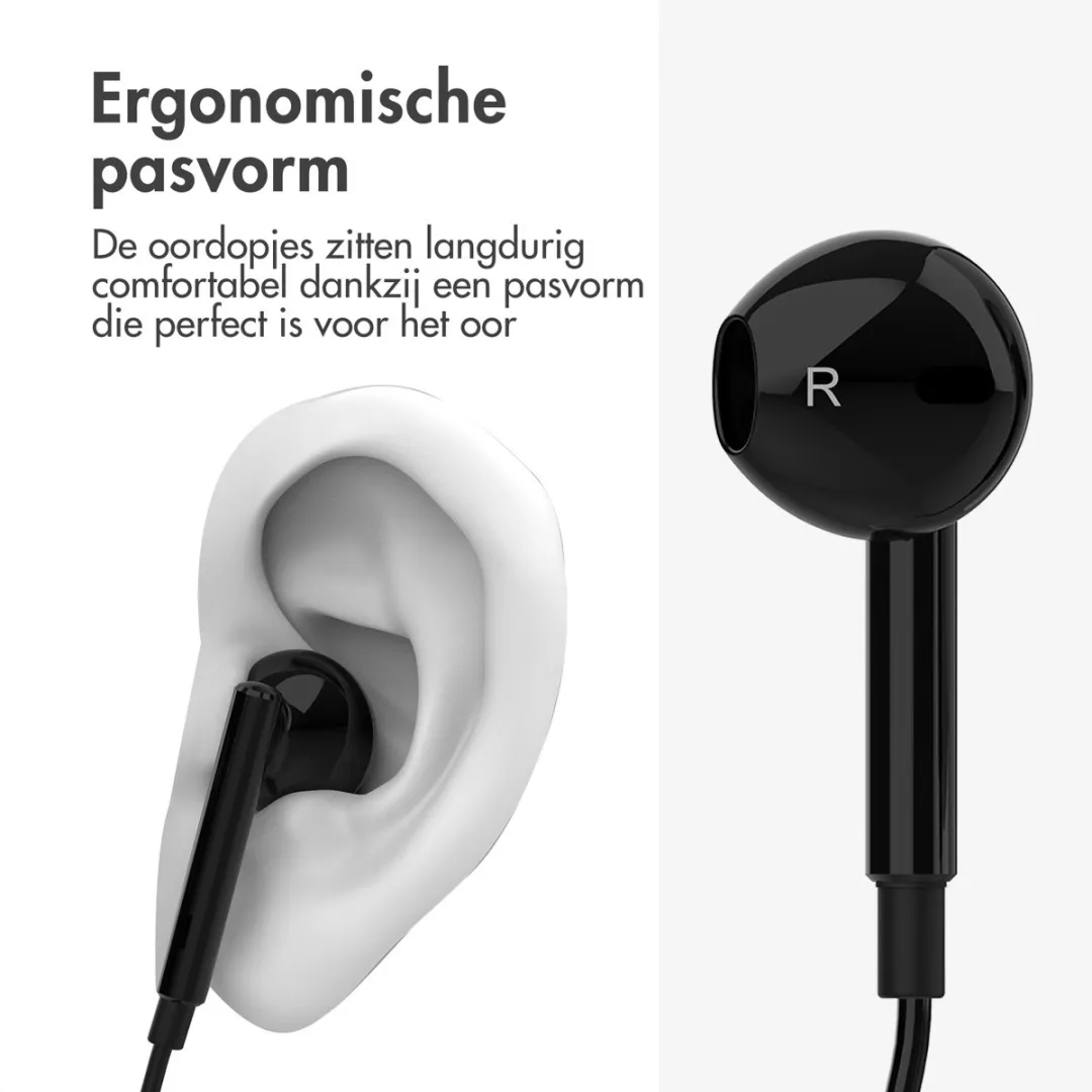 Imoshion Wired In-Ear Headset SH00064880 - Zwart