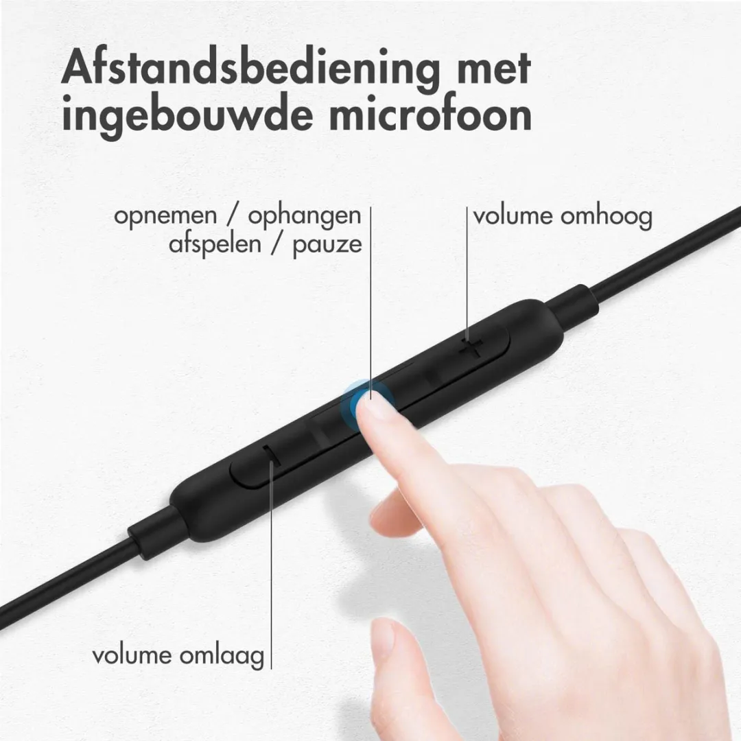 Imoshion Wired In-Ear Headset SH00064880 - Zwart