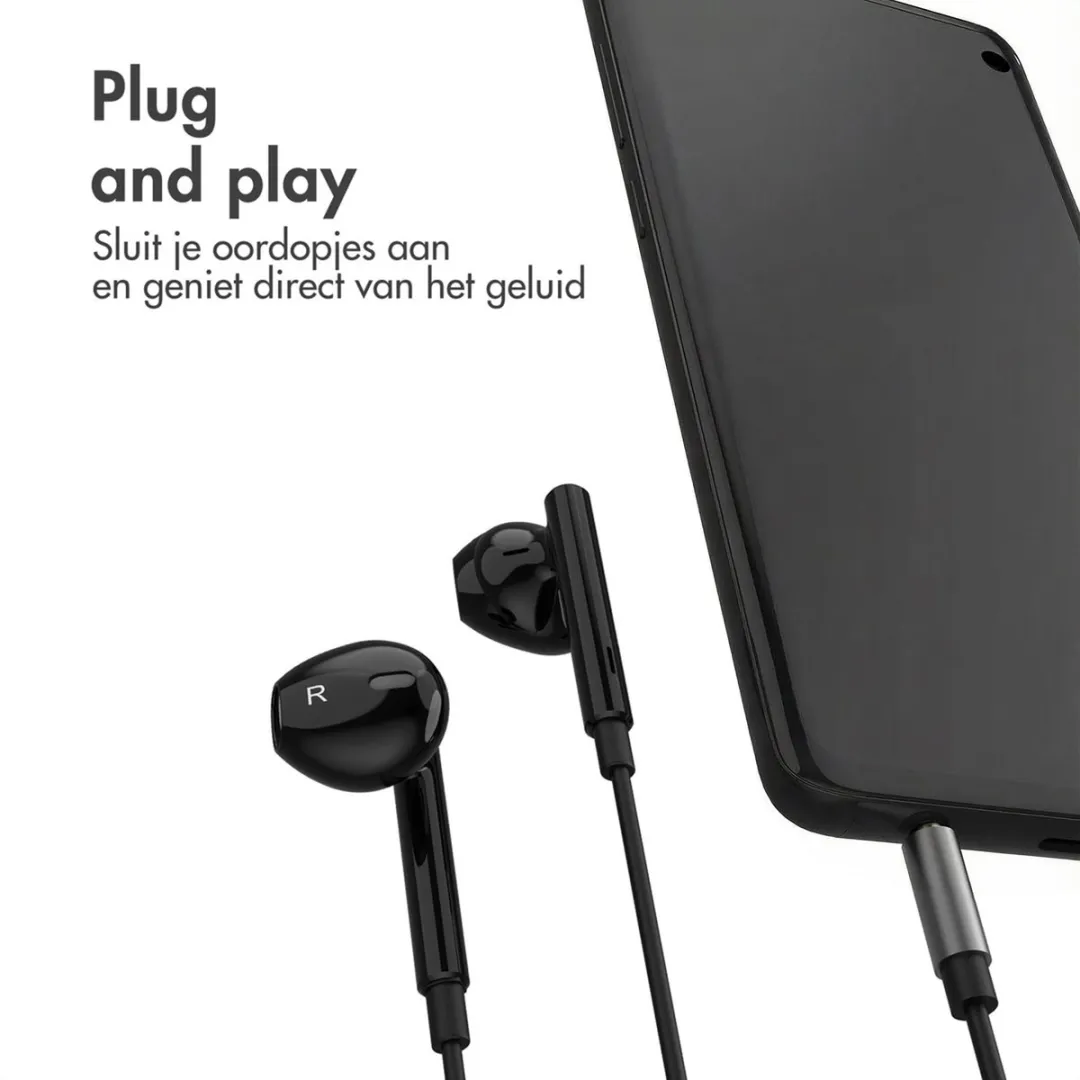 Imoshion Wired In-Ear Headset SH00064880 - Zwart - afbeelding 6 van 6