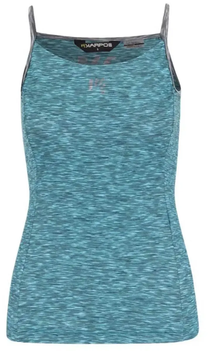 Karpos Prato Piazza Mouwloos T-shirt Blauw XS Vrouw