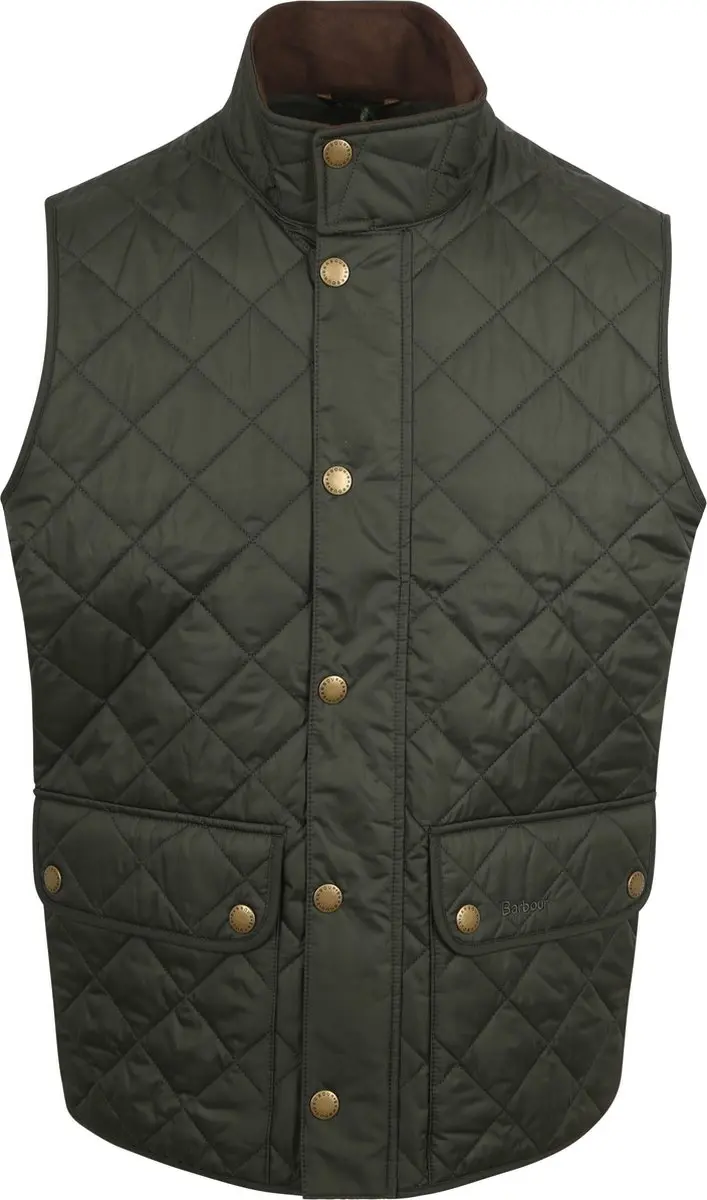 Barbour New Lowerdale Gilet Sage Groen - Maat L - Heren - Bodywarmers