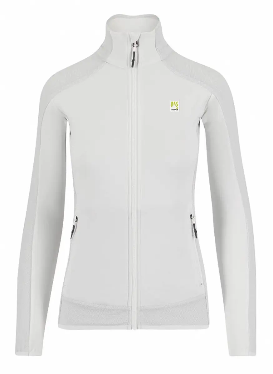 Karpos Odle Fleece Met Volledige Rits Wit XS Vrouw