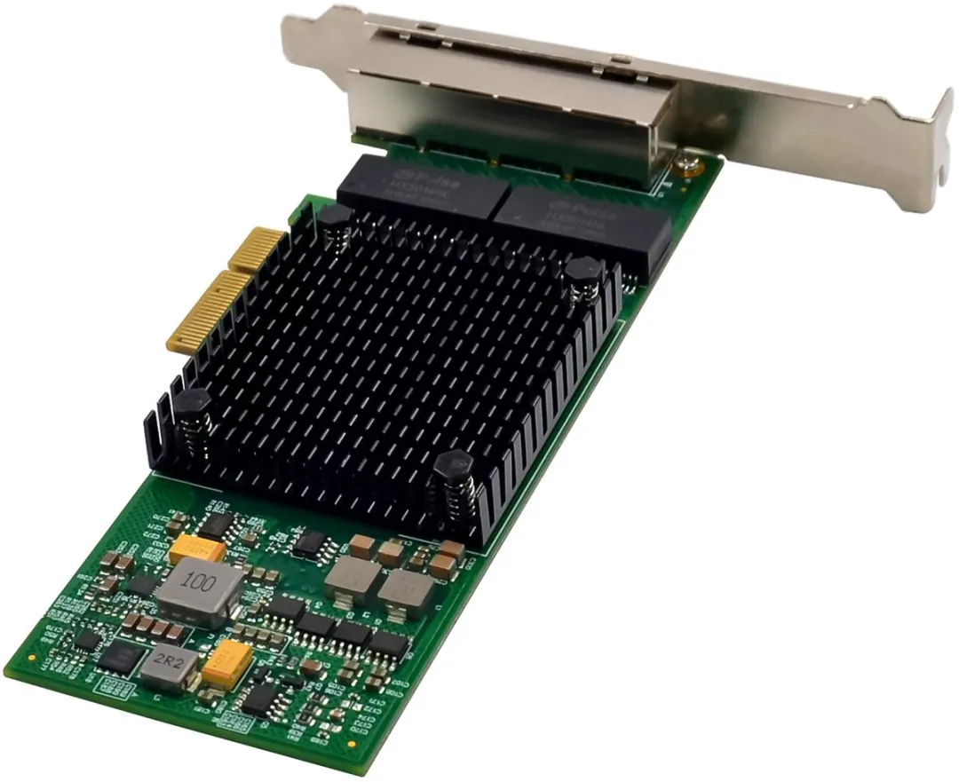 InLine Quad Gigabit Netwerkkaart 51127E - PCIe x4