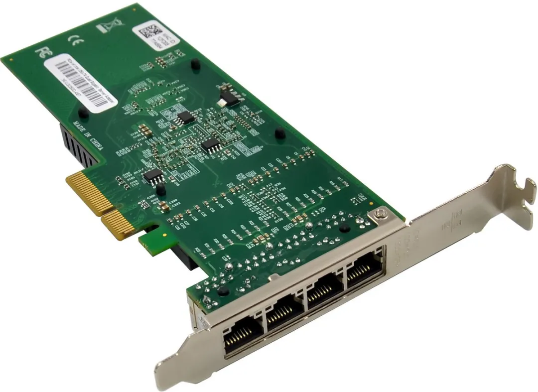 InLine Quad Gigabit Netwerkkaart 51127E - PCIe x4